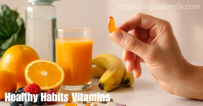 healthy habits vitamins