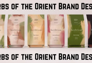 herbs of the orient brand design