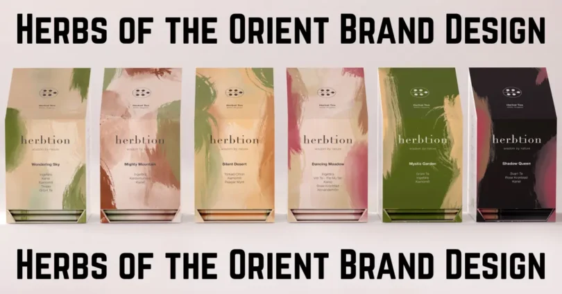 herbs of the orient brand design
